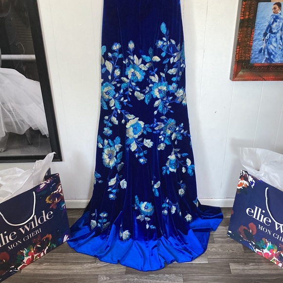 ‼️ NWT ELLIE WILDE MON CHERI GOWN SIZE 10 homecoming / prom - Picture 9 of 16